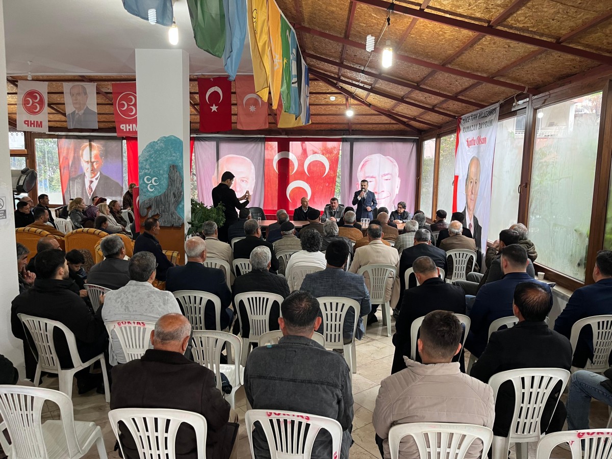 MHP Anamur İlçe Teşkilatı Bayramlaşma Programında Bir Araya Geldi..