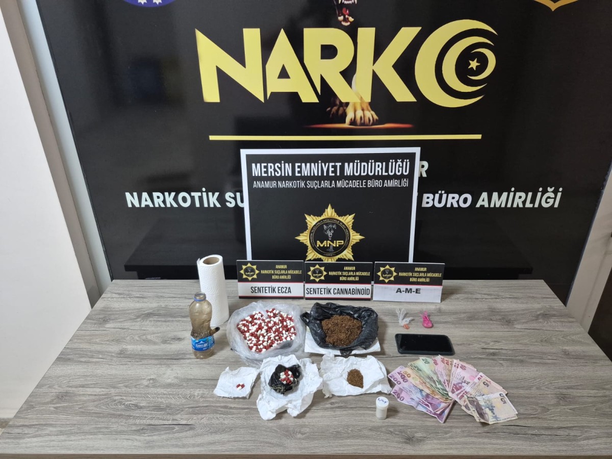 Anamur’da Uyuşturucu Operasyonu: 1 Şüpheli Tutuklandı.
