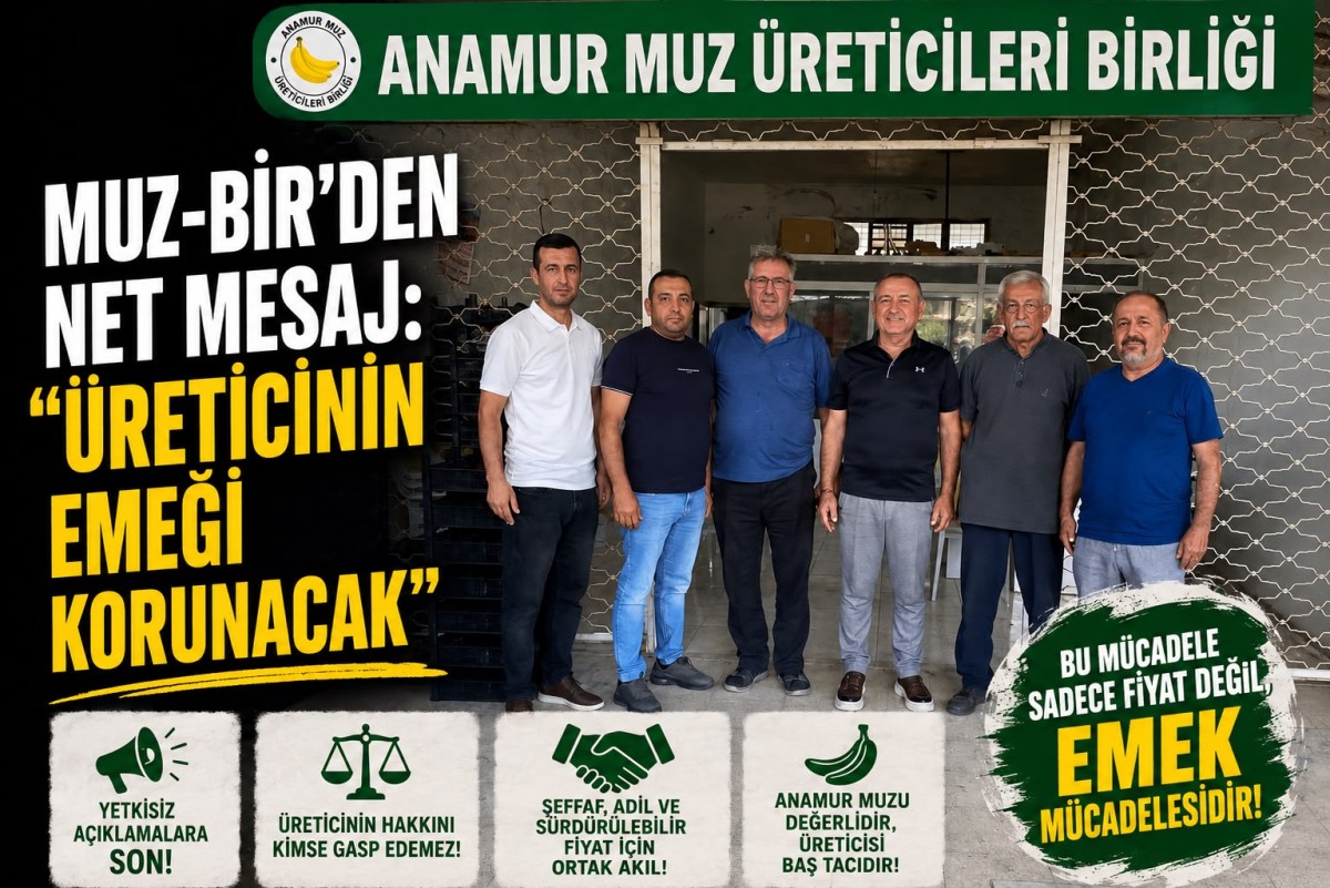 MUZ-BİR’ Den Fiyat Tartışmalarına İlişkin Net Mesaj: “Üreticinin Emeği Korunacak”